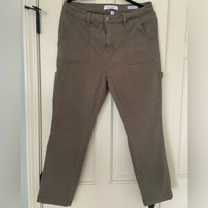 Judy Blue Women's Olive Green Straight Leg Jeans